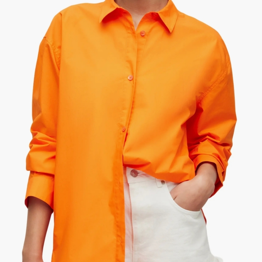 AllSaints Oversized Split Hem Shirt
